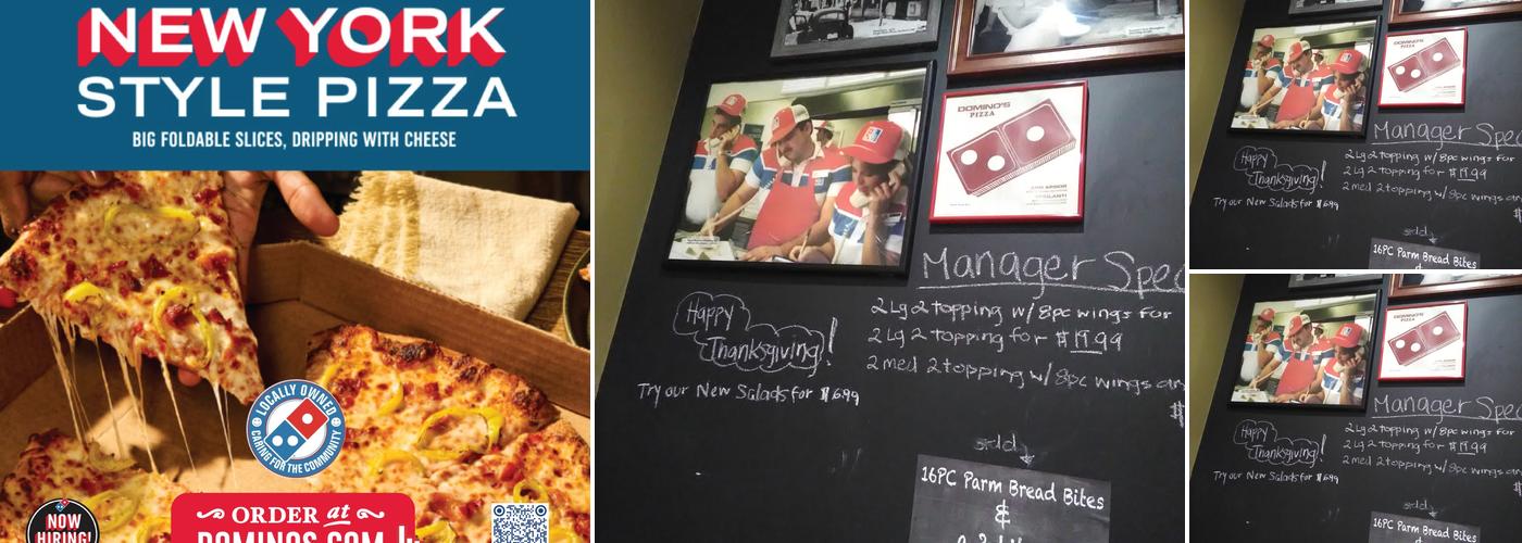 Domino's Pizza Menu