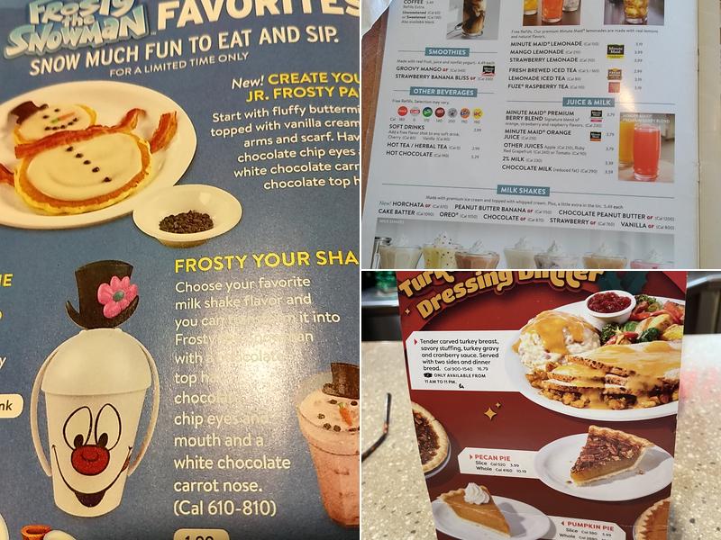 Denny's Menu