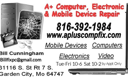 A+ Computer, Electronic & Mobile Device Repair Garden City