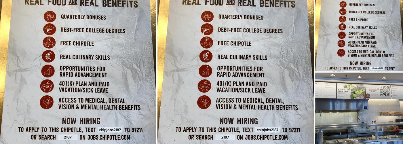 Chipotle Mexican Grill Menu