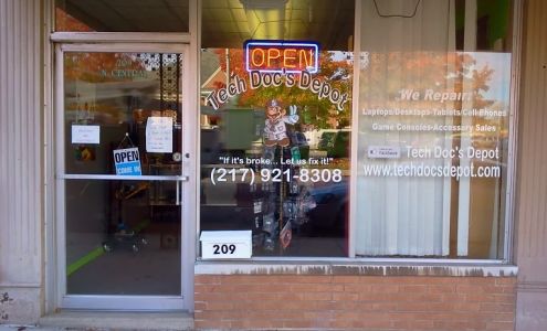 Tech Doc's Depot 209 N Central Ave, Paris Illinois 61944