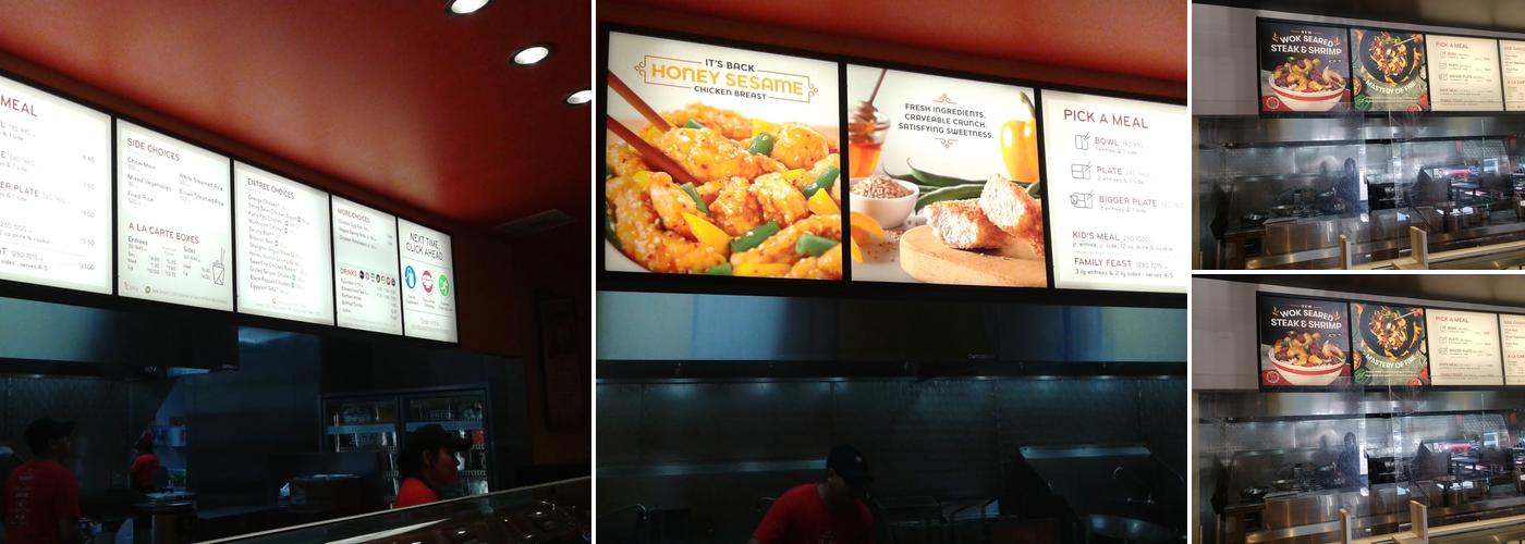 Panda Express Menu