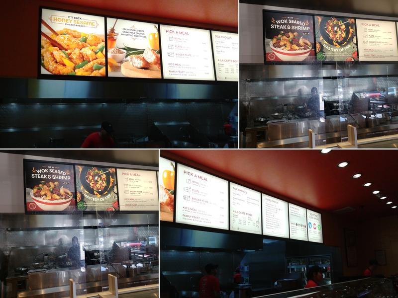 Panda Express Menu