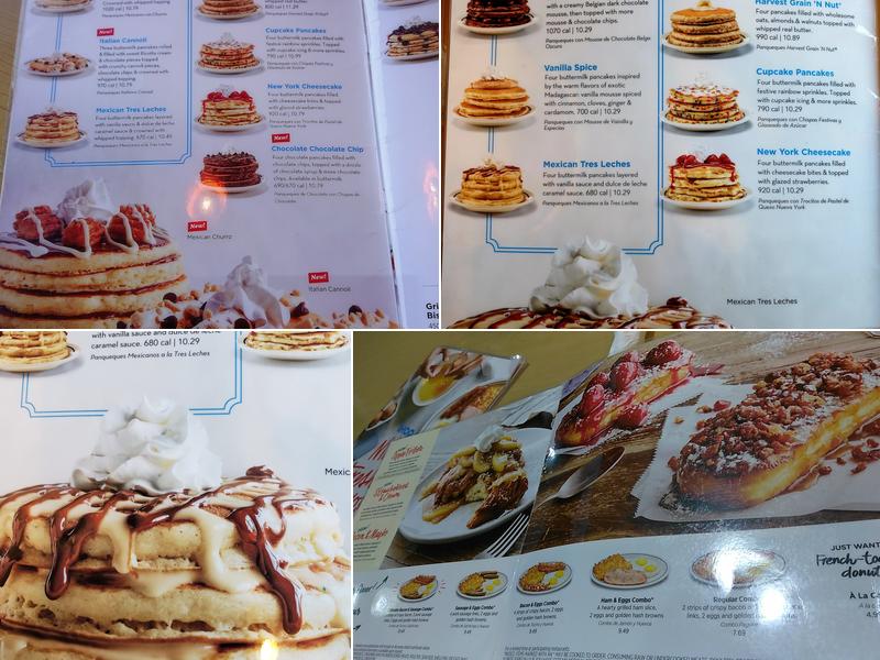 IHOP Menu