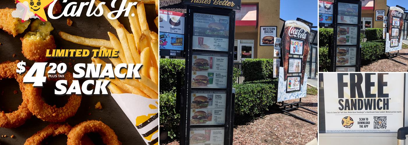 Carl's Jr. Menu
