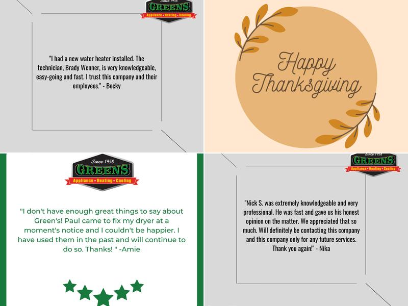 Green's Appliance, Heating & Cooling