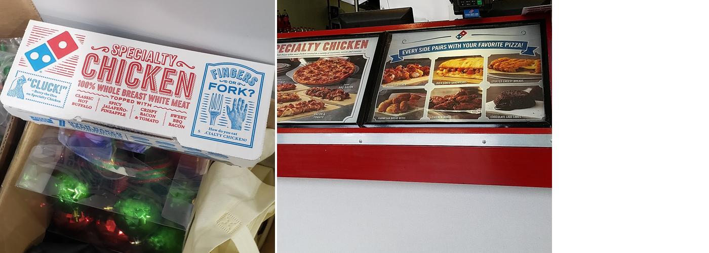 Domino's Pizza Menu