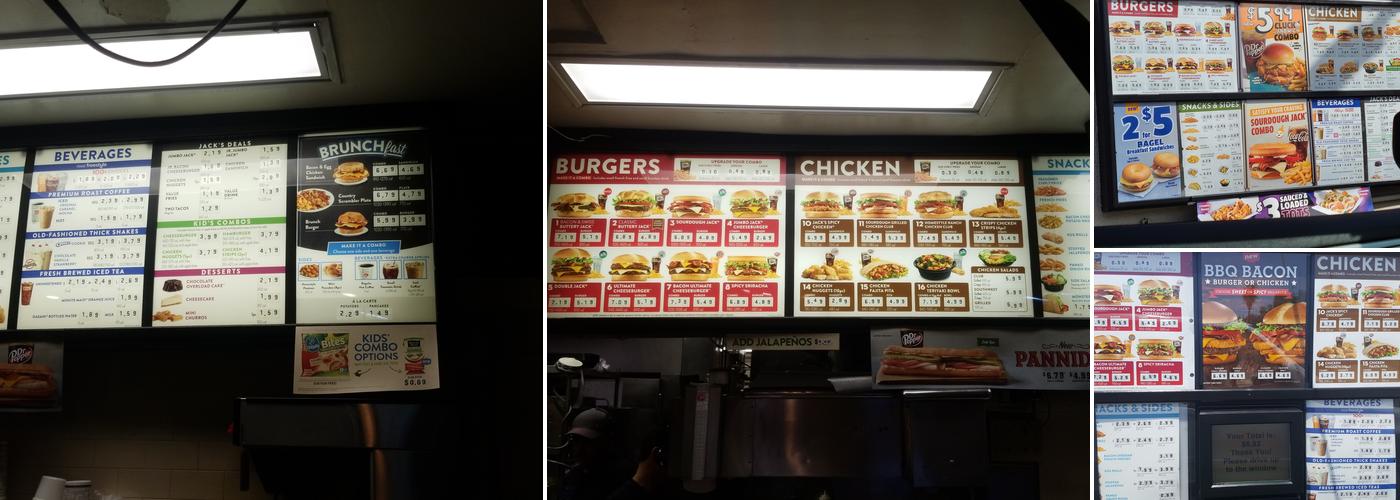 Jack In The Box Menu