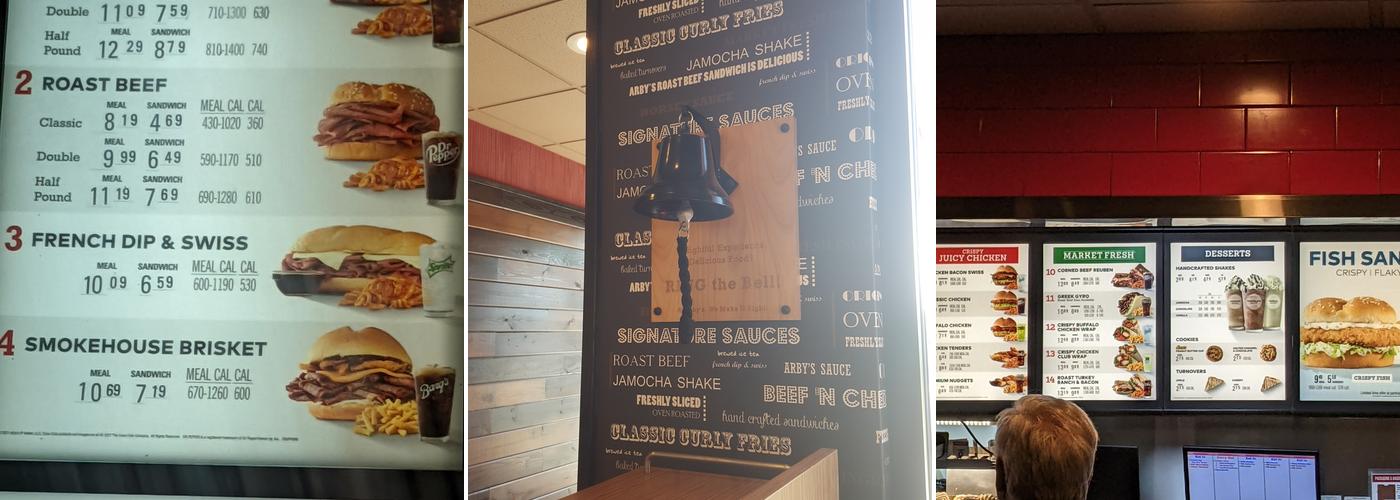 Arby's Menu