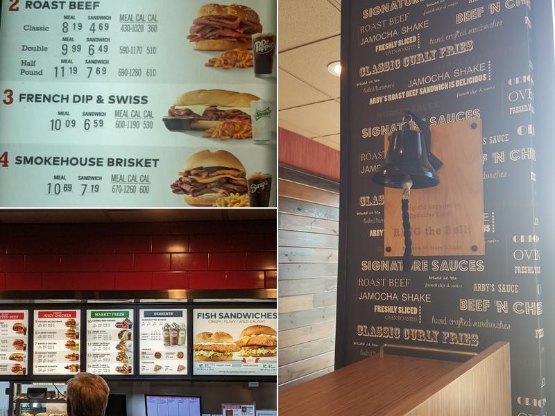 Arby's Menu