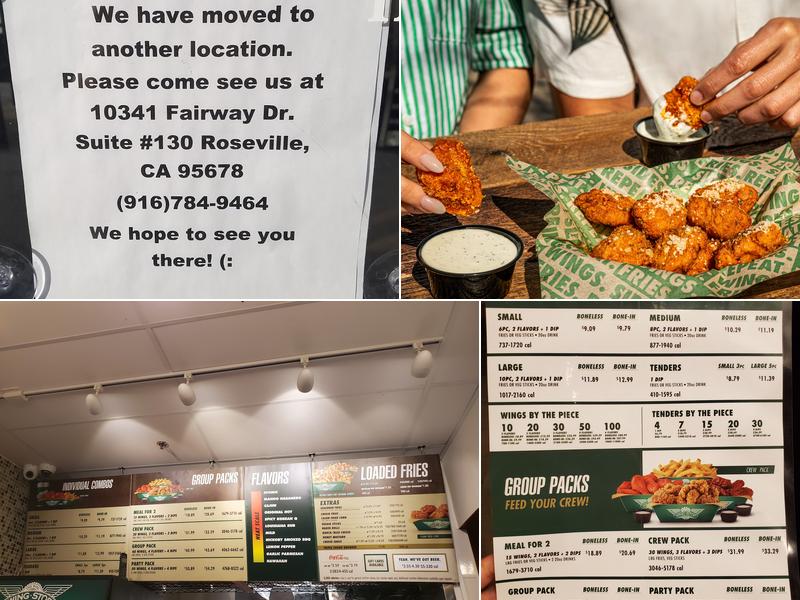 Wingstop Menu
