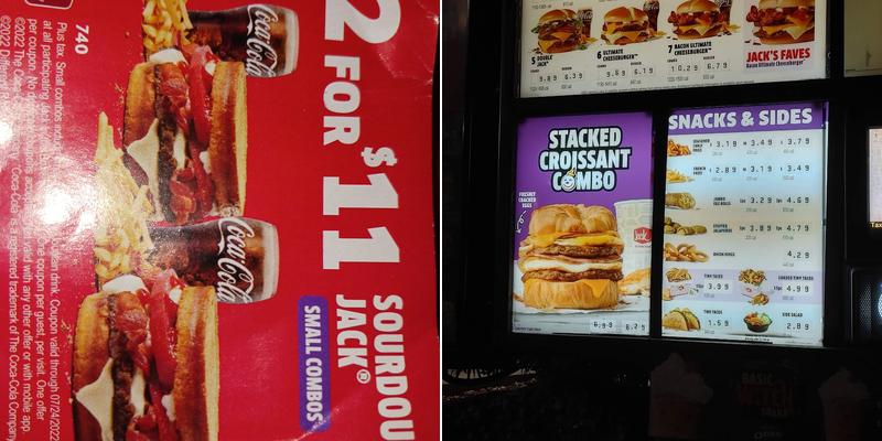 Jack In The Box Menu