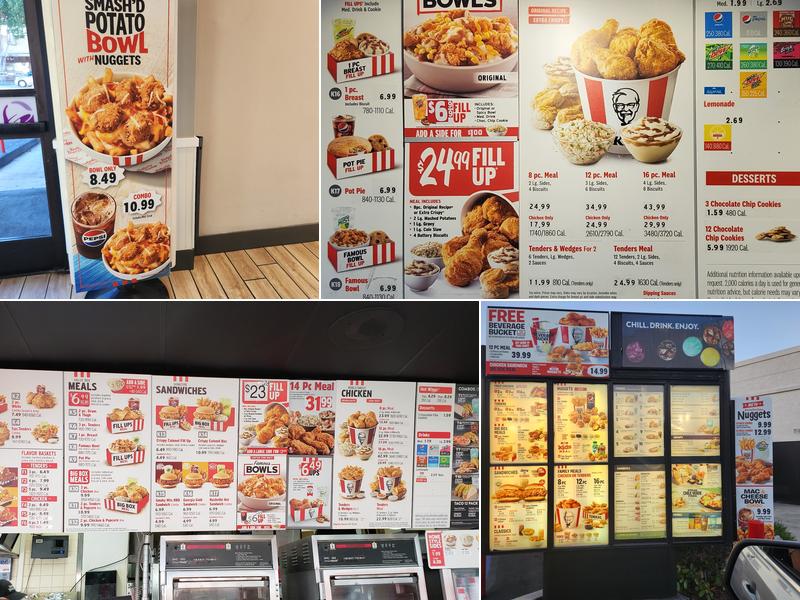 KFC Menu