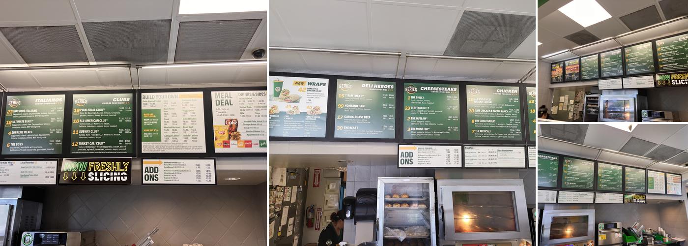 Subway Menu