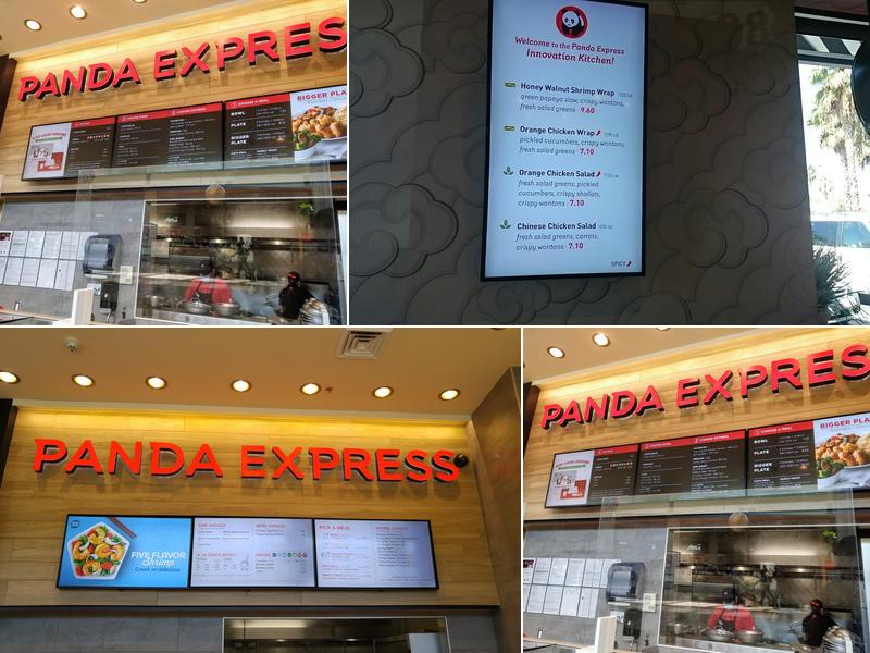 Panda Express Menu