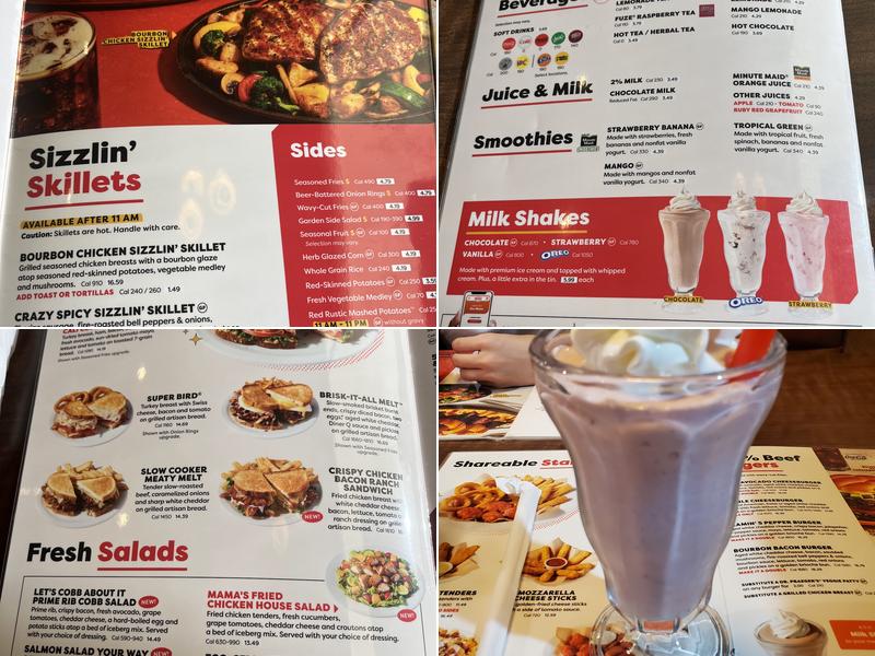 Denny's Restaurant Menu