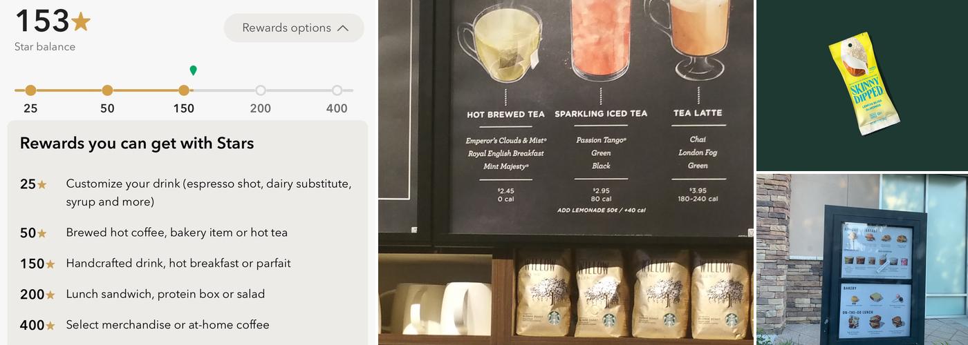 Starbucks Menu