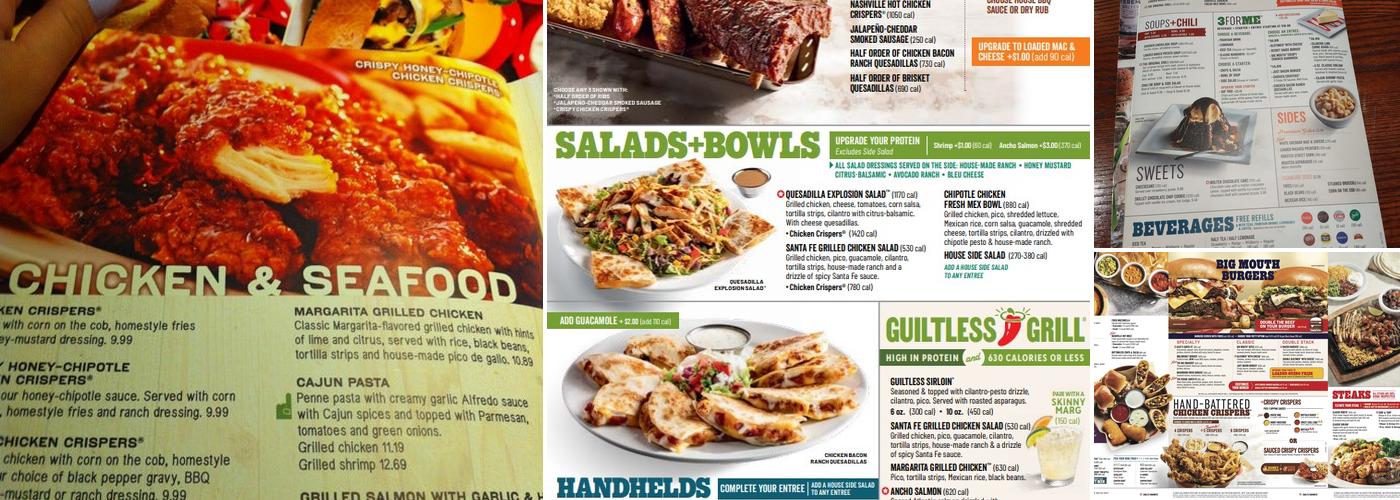 Chili's Grill & Bar Menu