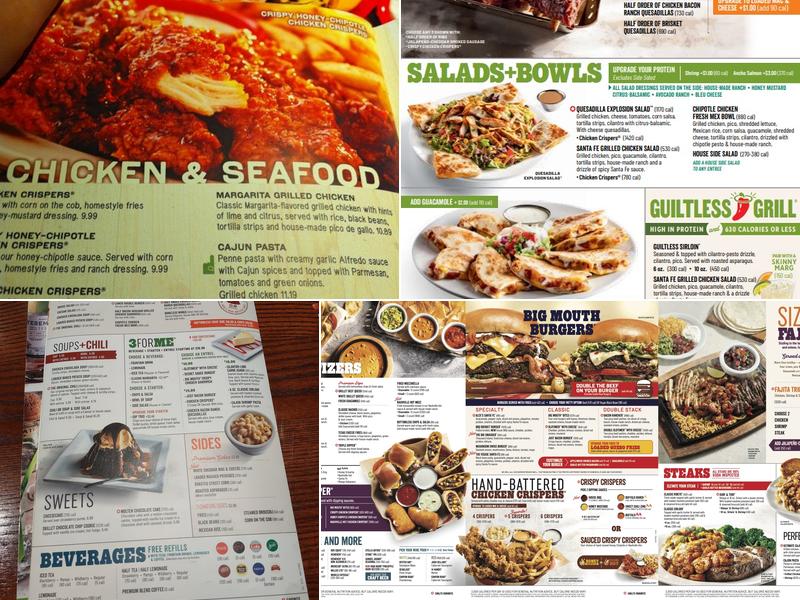 Chili's Grill & Bar Menu