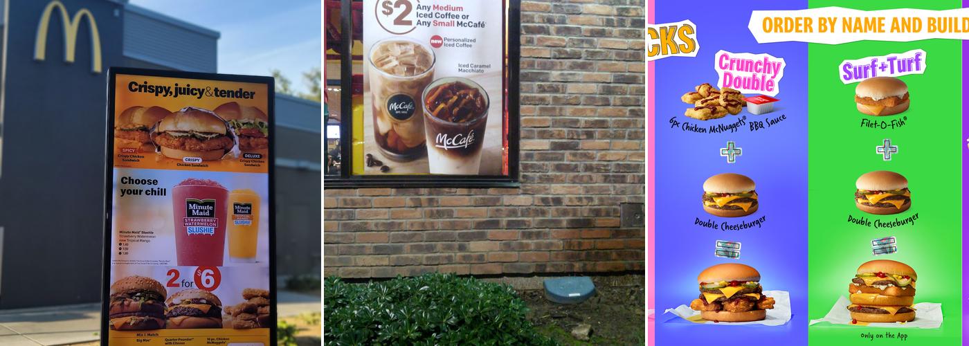 McDonald's Menu