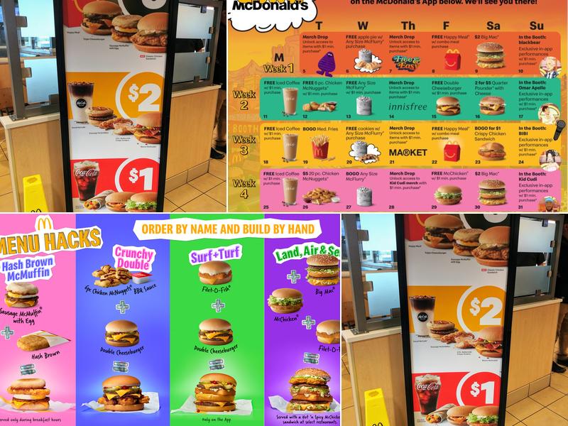 McDonald's Menu