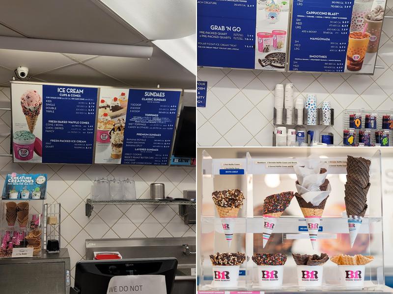 Baskin-Robbins Menu