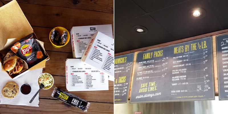 Dickey's Barbecue Pit Menu