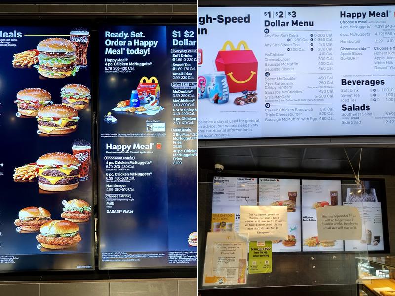 McDonald's Menu