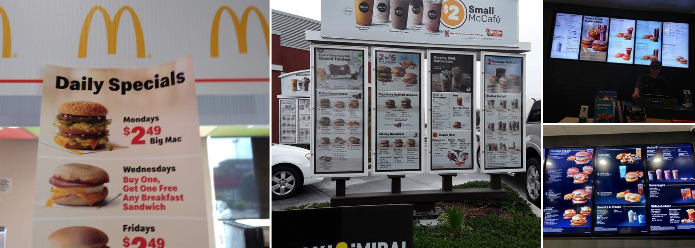 McDonald's Menu