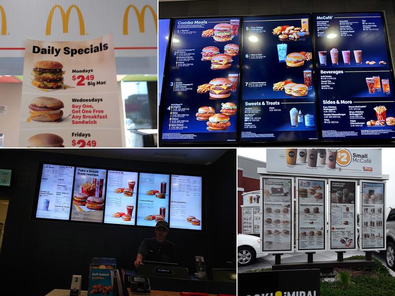 McDonald's Menu