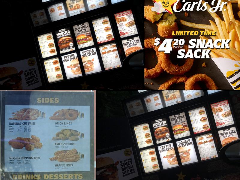 Carl's Jr. Menu