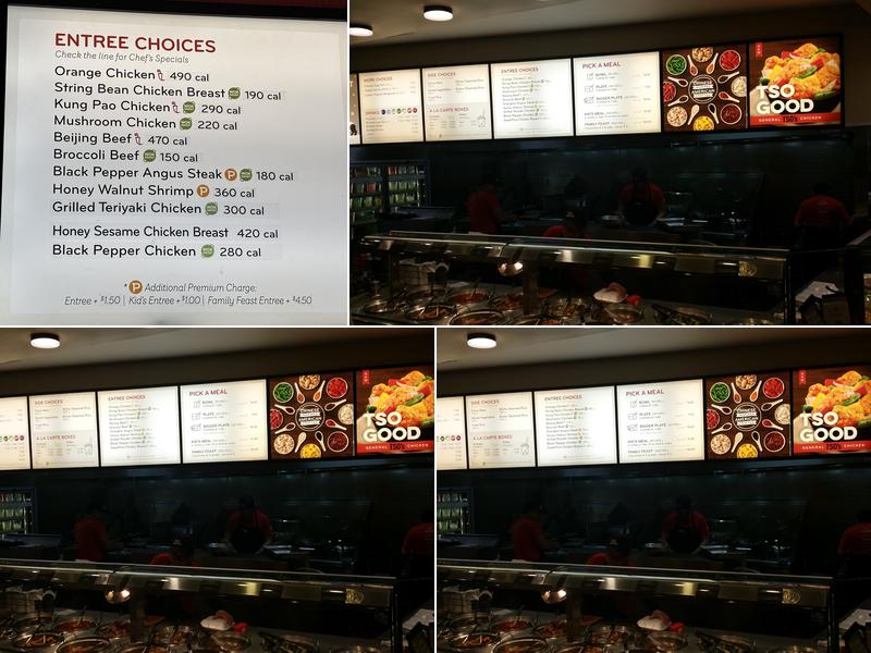 Panda Express Menu