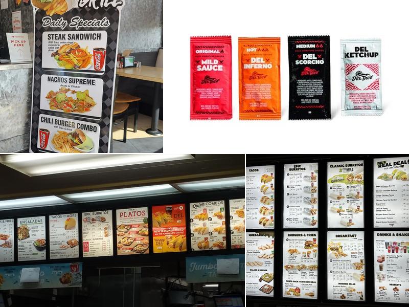 Del Taco Menu