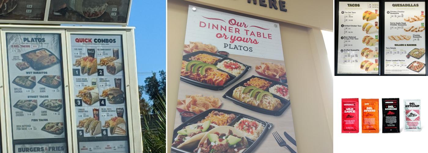 Del Taco Menu