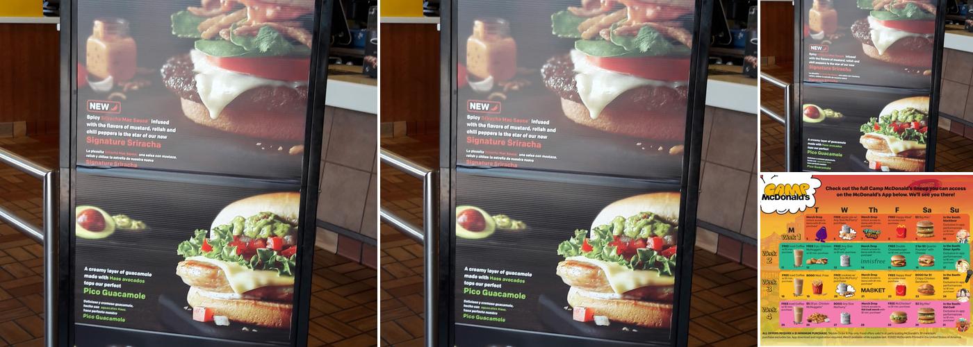 McDonald's Menu
