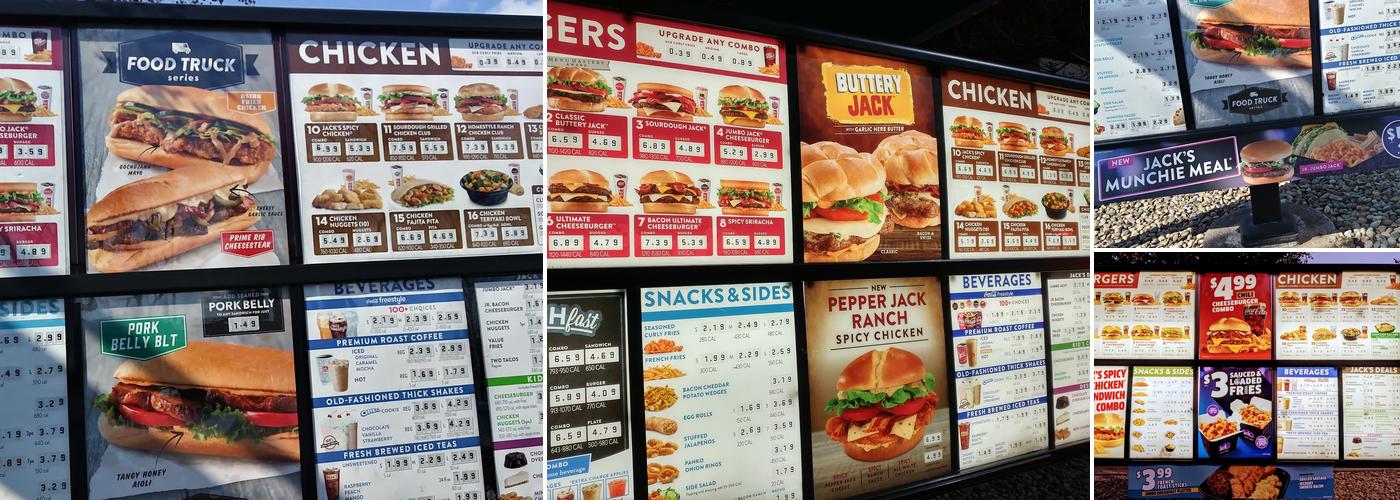 Jack In The Box Menu