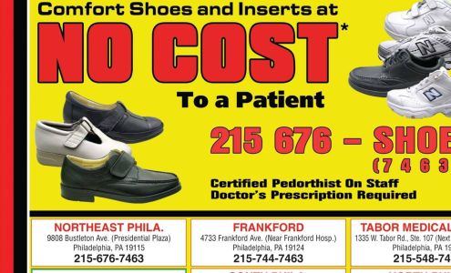 Diabetic Shoes Philadelphia - Foot Comfort Center - N. 5th Street