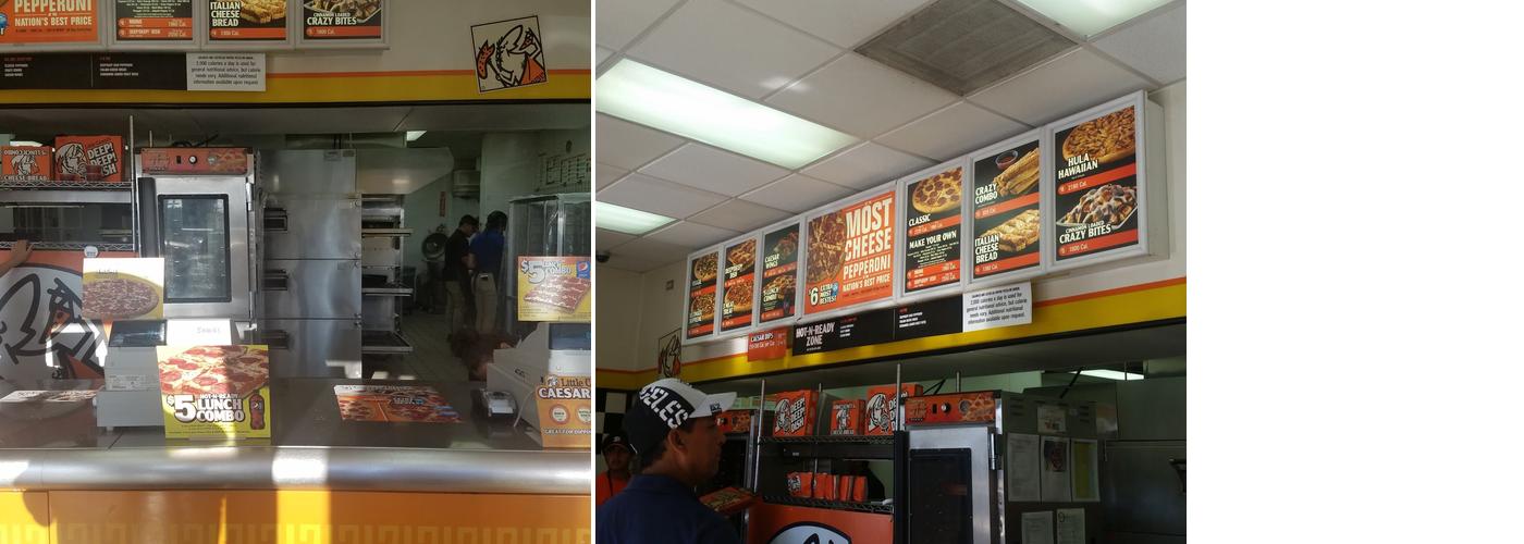 Little Caesars Pizza Menu