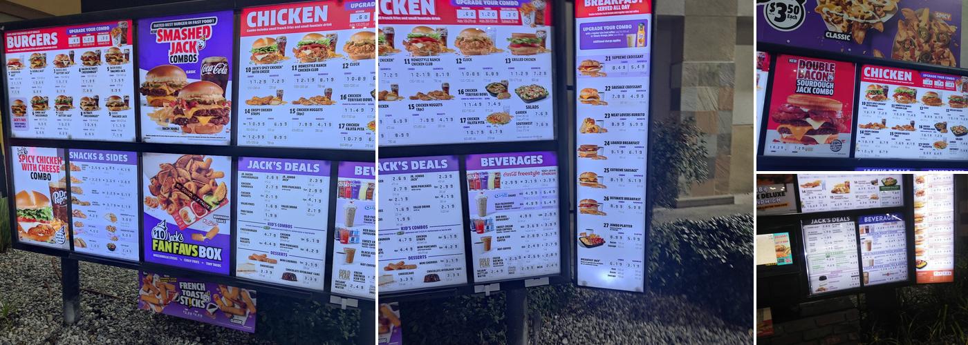 Jack In The Box Menu