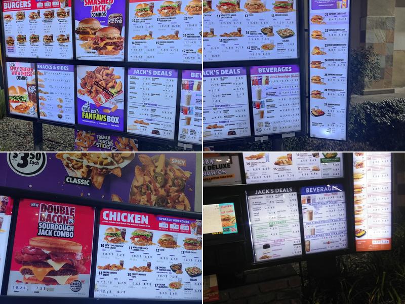 Jack In The Box Menu