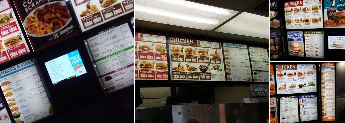 Jack in the Box Menu