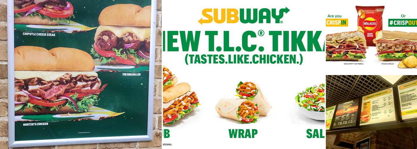 Subway Menu