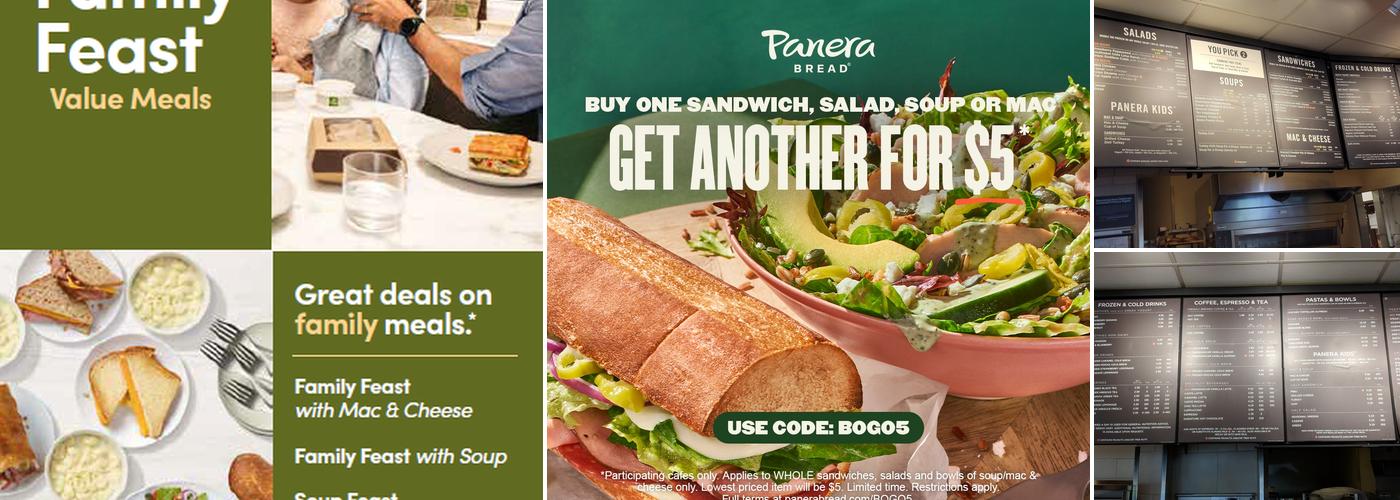 Panera Bread Menu