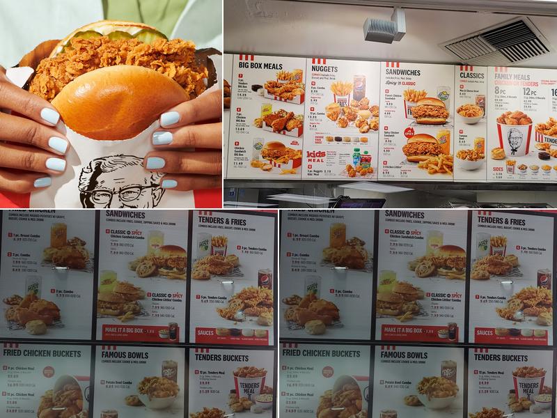 KFC Menu
