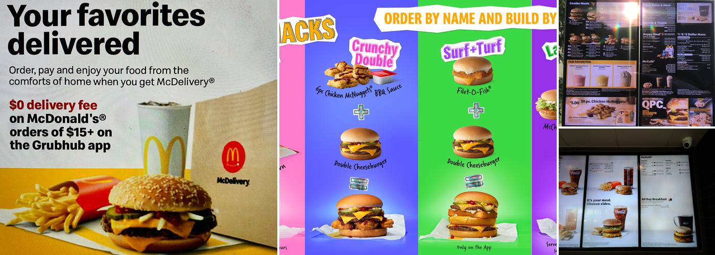 McDonald's Menu