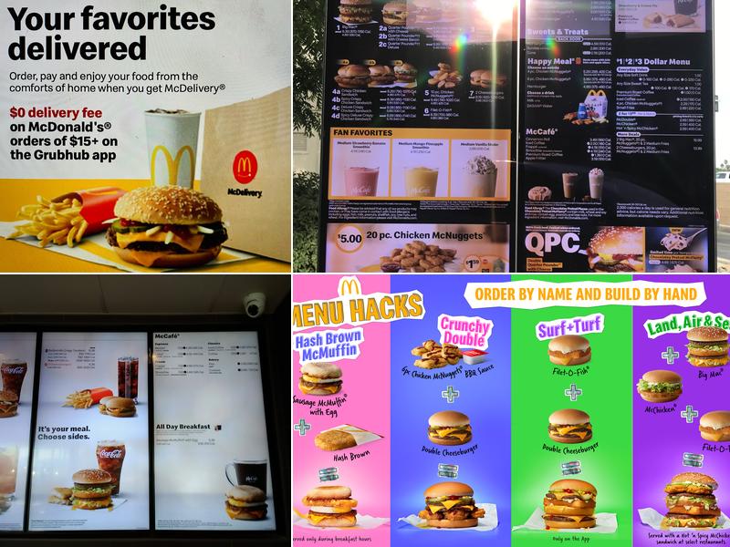 McDonald's Menu