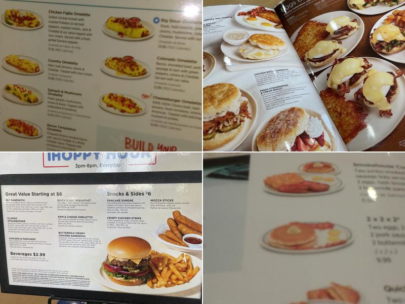 IHOP Menu