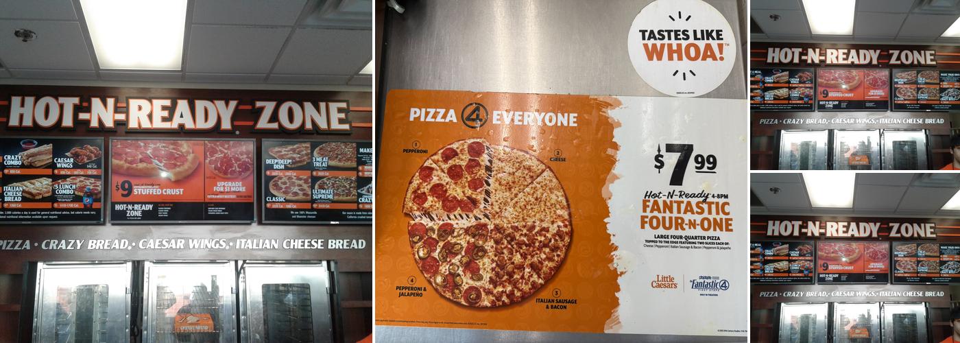Little Caesars Pizza Menu