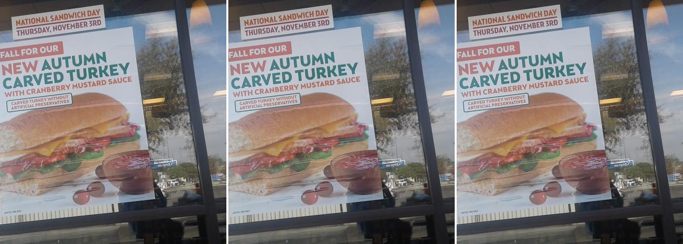 Subway Menu