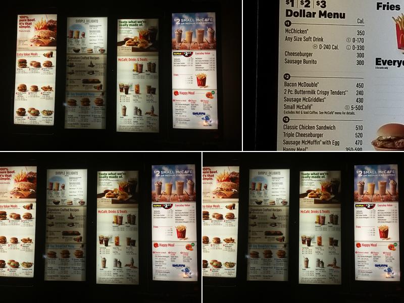 McDonald's Menu